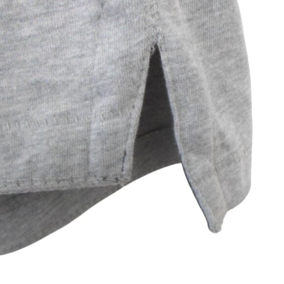 University of Alabama Alpha Chi Omega Gray Heather Henley Shirt Unisex L - Picture 4 of 8